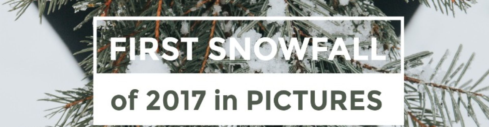 snow fall west kelowna