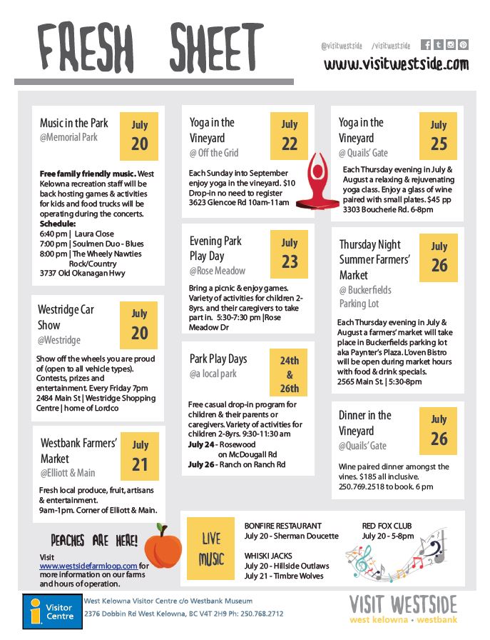 Things to do in West Kelowna