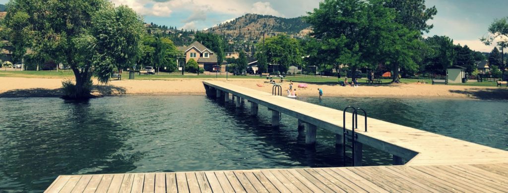 pritchard park and beach west kelowna