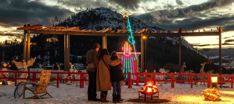 christmas light tour kelowna