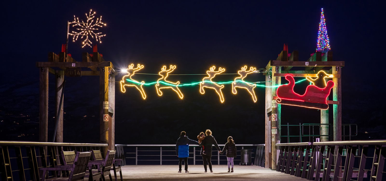 West Kelowna Holiday Lights Visit Westside