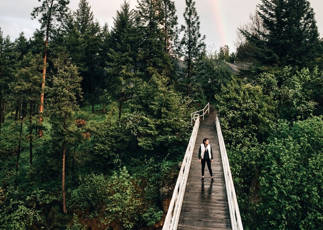 Spring hiking west kelowna